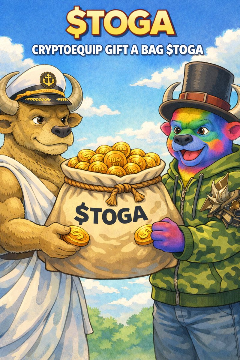 GemsScopeFam1's tweet photo. Gm guys
Who's like @cryptoequip care about his community? 
I can't find any one like him
He give a bag of 100k $TOGA to @bearandbullnft holders just by holding and earn 💩 
Join us and be rewarded for holding assets 
Let's go 🔥 https://t.co/qACU8HERXQ
