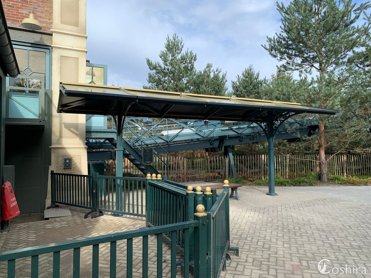 Coshira_'s tweet image. Weinig nieuws bij de MIVA overkapping bij Baron 1898

#Efteling #Baron1898