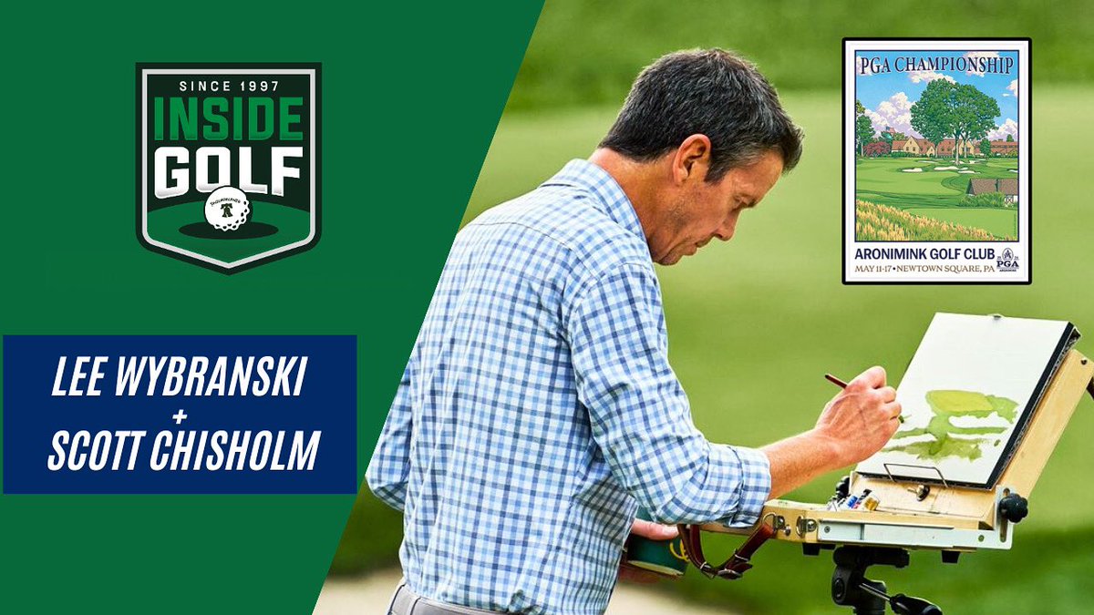 InsideGolfTV's tweet photo. How do you paint a major before it happens?

This Sunday at 10AM on NBC Sports Philadelphia, we talk with Lee Wybranski about capturing the PGA Championship at Aronimink Golf Club.

Plus: A conversation with Director of Golf at Rolling Green, Scott Chisholm. https://t.co/bGa6sBtAmT