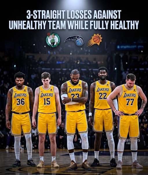 What happened to my Team Lakers <a href="/KingJames/">LeBron James</a>