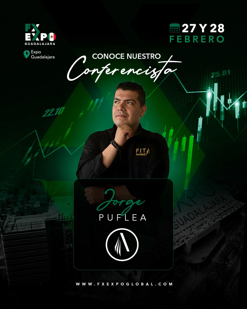 🎤 Conoce a nuestro conferencista: Jorge Puflea 🌍💹

Jorge Iván Puflea Hernández, Deputy CEO de FITAL MX, es referente en fintech y activos digitales en México. Lidera soluciones cripto-fiat que están transformando cómo los comercios operan en la economía digital.

Impulsor de