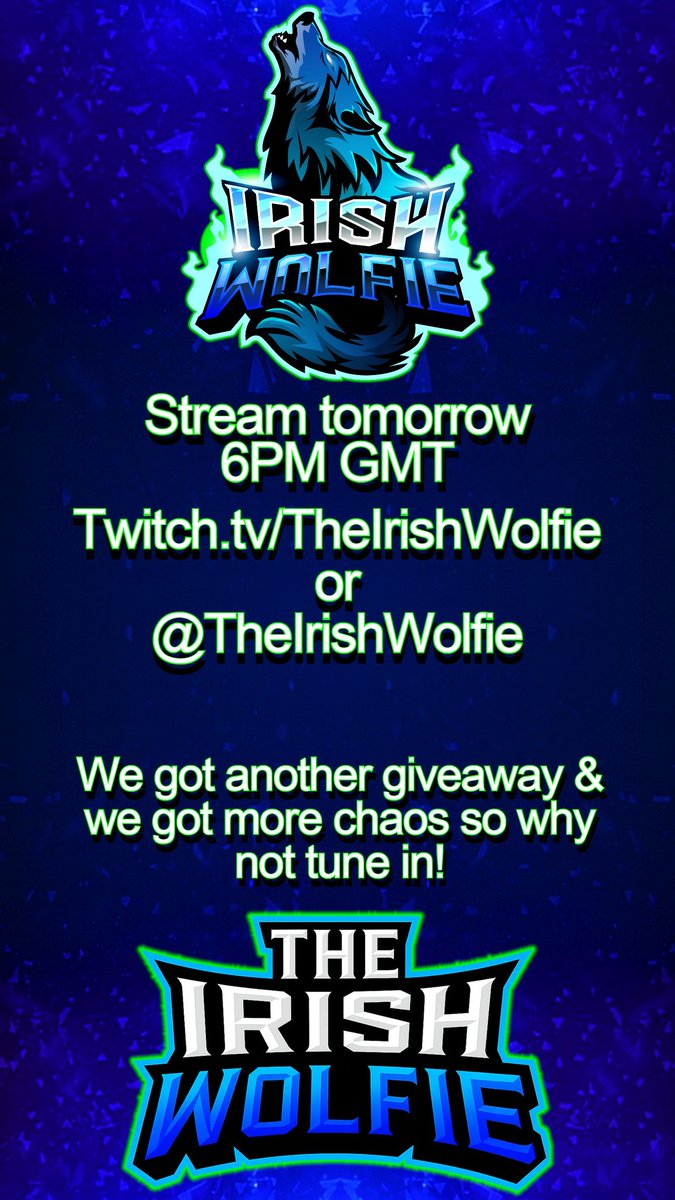 TheIrishWolfie's tweet image. Y'all Know what's coming, our usual chaos and mischief!

Tune in tomorrow at twitch.tv/TheIrishWolfie

Or peep all the socials at linktr.ee/theirishwolfie 

CYA TOMORROW AT 6PM LADS 🫡

#Twitch #TwitchStreamer #Livestreamer #Livestream #IrishCreator