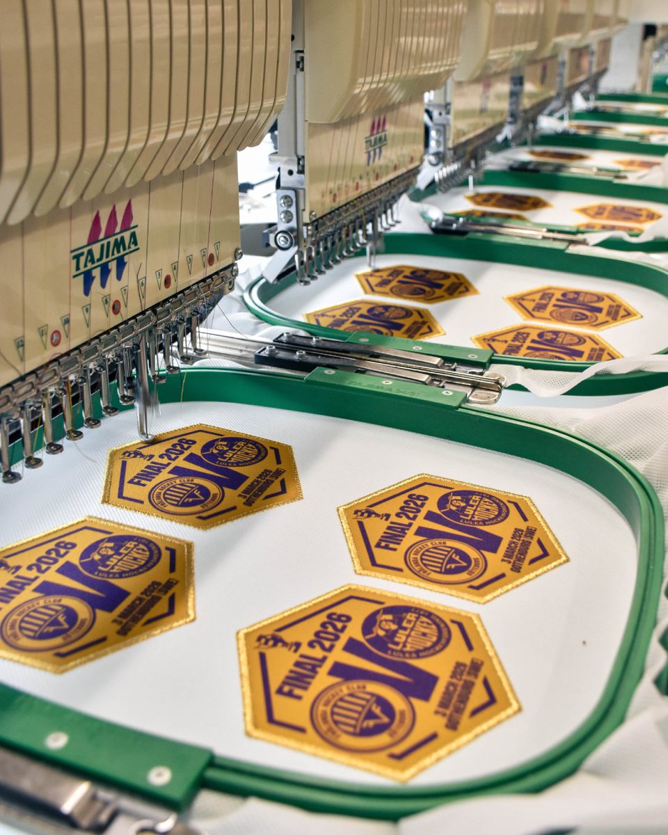 championshockey's tweet photo. Meanwhile @WarriorHockey have been working away at the special jerseys for our Finalists 😍

#ChampionsGoBeyond #CHLFinal https://t.co/ISw3S449Sc