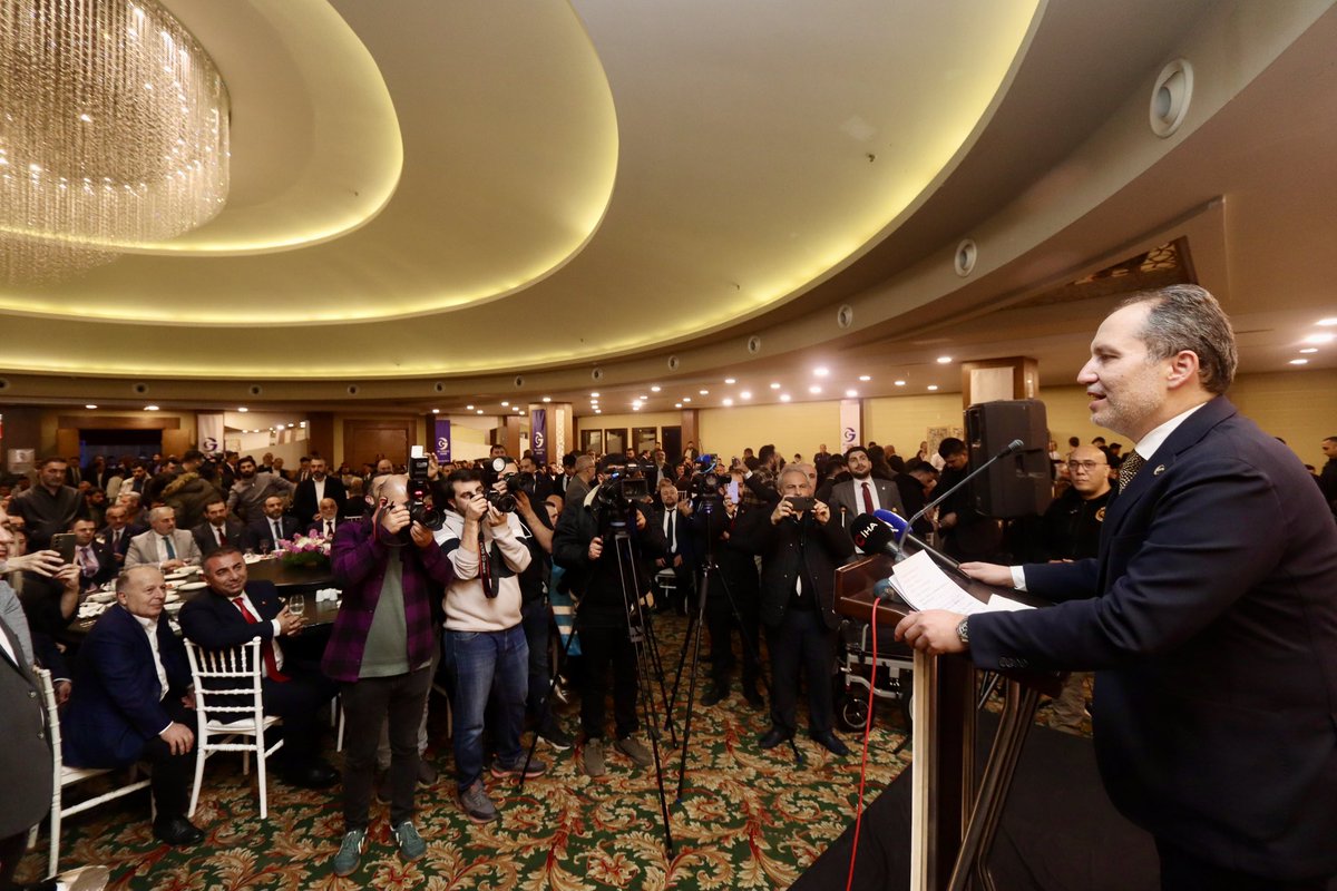 erbakanfatih's tweet photo. Adana’da Milli Gençlik Derneğimizin düzenlediği “Hakka Adanmış Bir Ömür: Prof. Dr. Necmettin Erbakan” konulu iftar programına katıldık. Milli Görüş Lideri Prof. Dr. Necmettin Erbakan Hocamızı; vefatının 15’inci, doğumunun 100’üncü yılında memleketi Adana’da hayırla yâd ettik. Programa katılan tüm misafirlerimize ve emeği geçen herkese teşekkür ediyoruz.