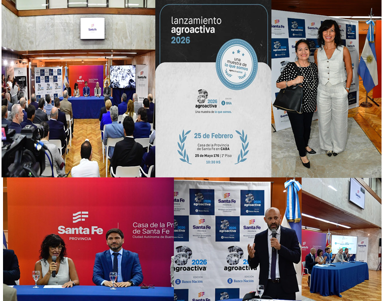 25-2-2026  #Lanzamiento oficial de AgroActiva2026,  el lema “Una muestra de lo que somos”.
La #Feria más grande del #agroargentino que se realizará en #Armstrong, Pcia. de #SantaFé, los días 3 al 6 de junio en un predio de 250 hectáreas.
#sofiacruzbusiness #buenosaires #argentina