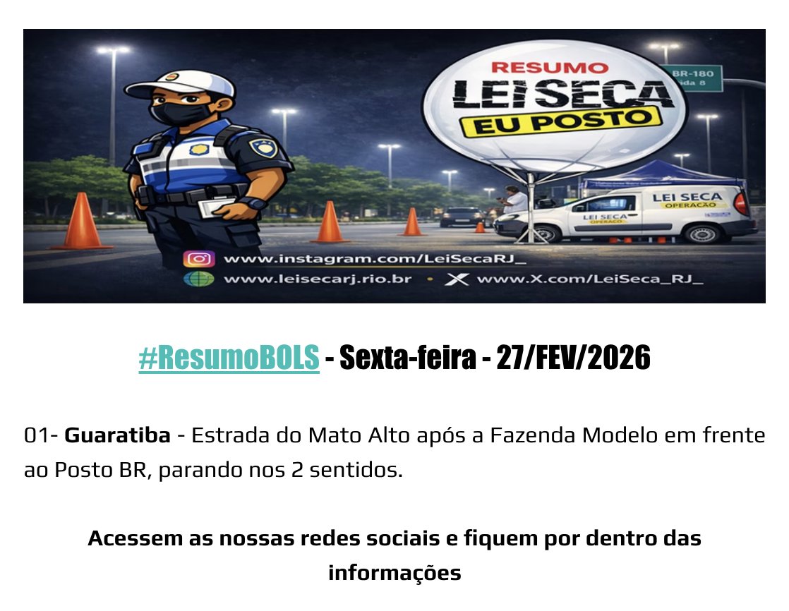 Fiquem atentos na sequência das postagens para não perderem nenhuma atualização. leisecarj.rio.br/single-post/re…