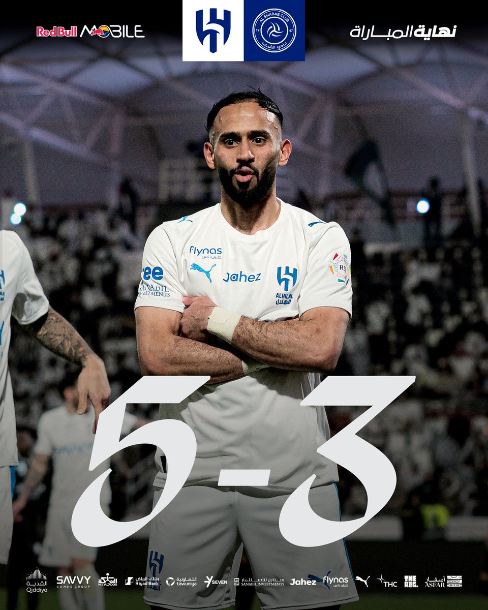 YAZEEDALKATHIRI's tweet photo. غابّ المتخاذلين وحضرت النتائج 

مبروك الفوز 💙💙

#الهلال_الشباب https://t.co/LoyuGY40kU