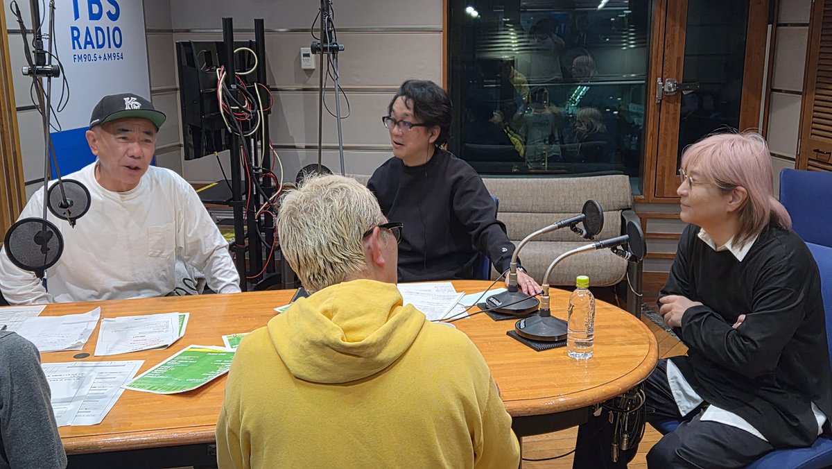 TBSラジオ 土曜朝6時 木梨の会。 tweet media