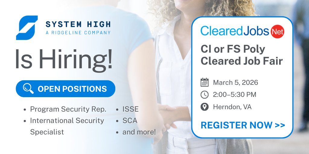 ClearedJobsNet tweet media