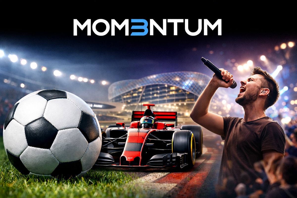 Mom3ntum_io's tweet image. FIFA WC2026.
Formula 1 Abu Dhabi.
Tomorrowland Thailand.

That’s just part of Mom3ntum’s inventory.

We’re building the access layer that can source tickets anywhere and deliver fair, face value access to real fans.

Any event. Any stage. Access, not prices.