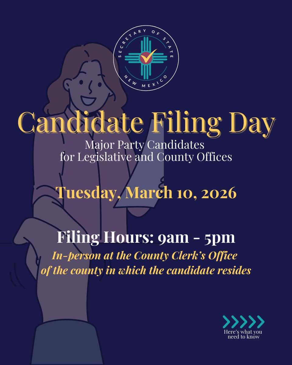 New Mexico Secretary of State tweet media