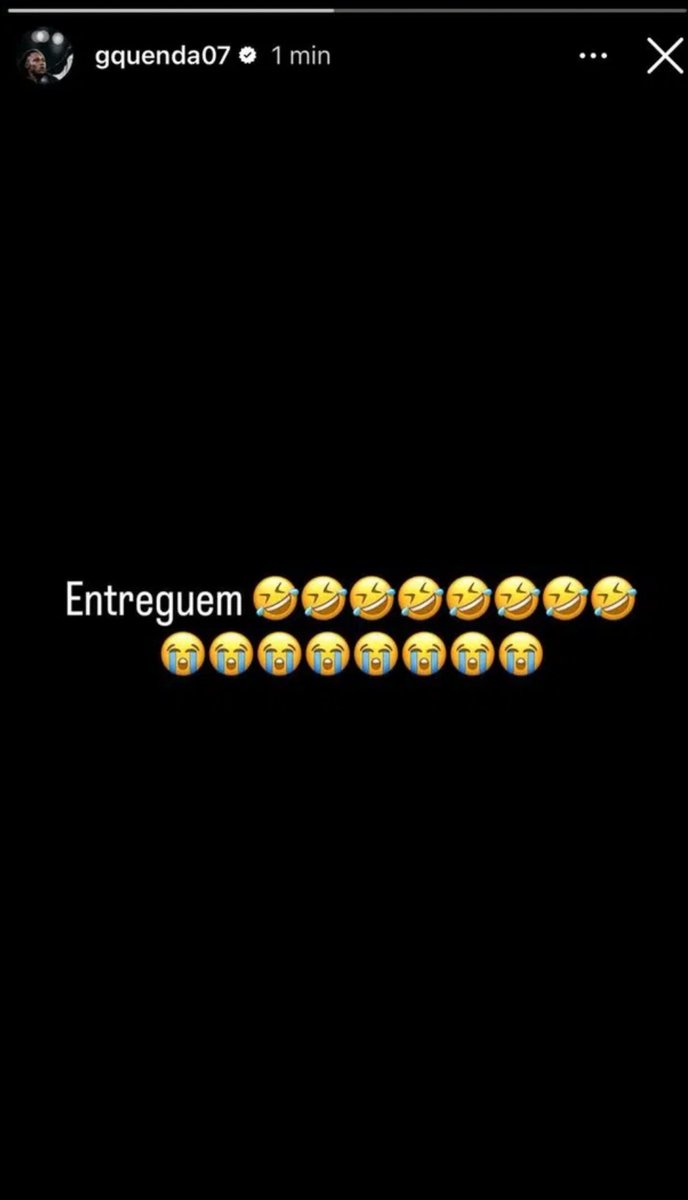 Quenda no Instagram (apagou entretanto)