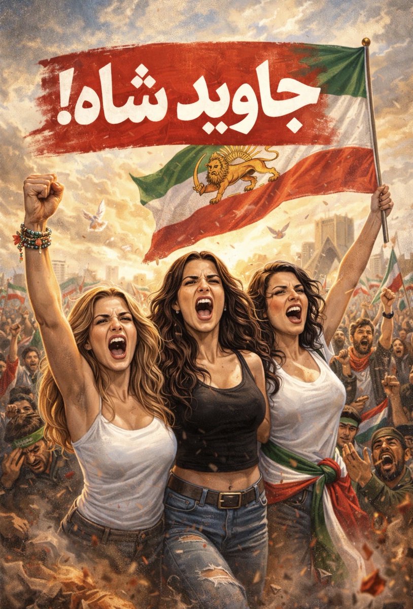 Veronicaxvv's tweet photo. @hanminbts جاوید شاه 👑✨
تاریخ دوباره خواهد درخشید
#جاویدشاه
#JavidShah
#KingRezaPahlavi
#IranMassacre
#IranRevolution2026 https://t.co/stVQT5FYlu