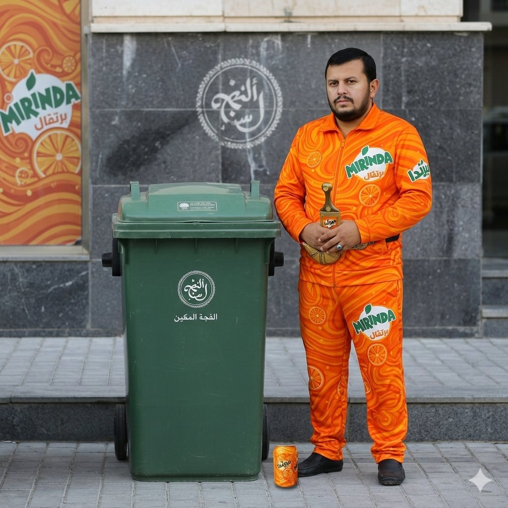 ما هو الفرق بين عبده ميرنداء وحاوية الزبالة؟