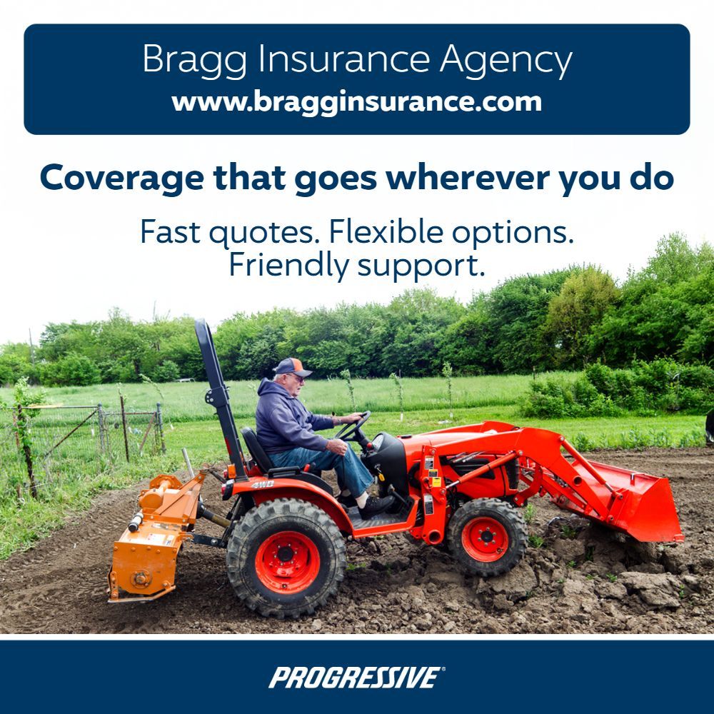 BraggInsurance's tweet photo. Won't be long...almost time to till the garden.  We've got flexible options for your tractor coverage. https://t.co/RELbESwuoB
