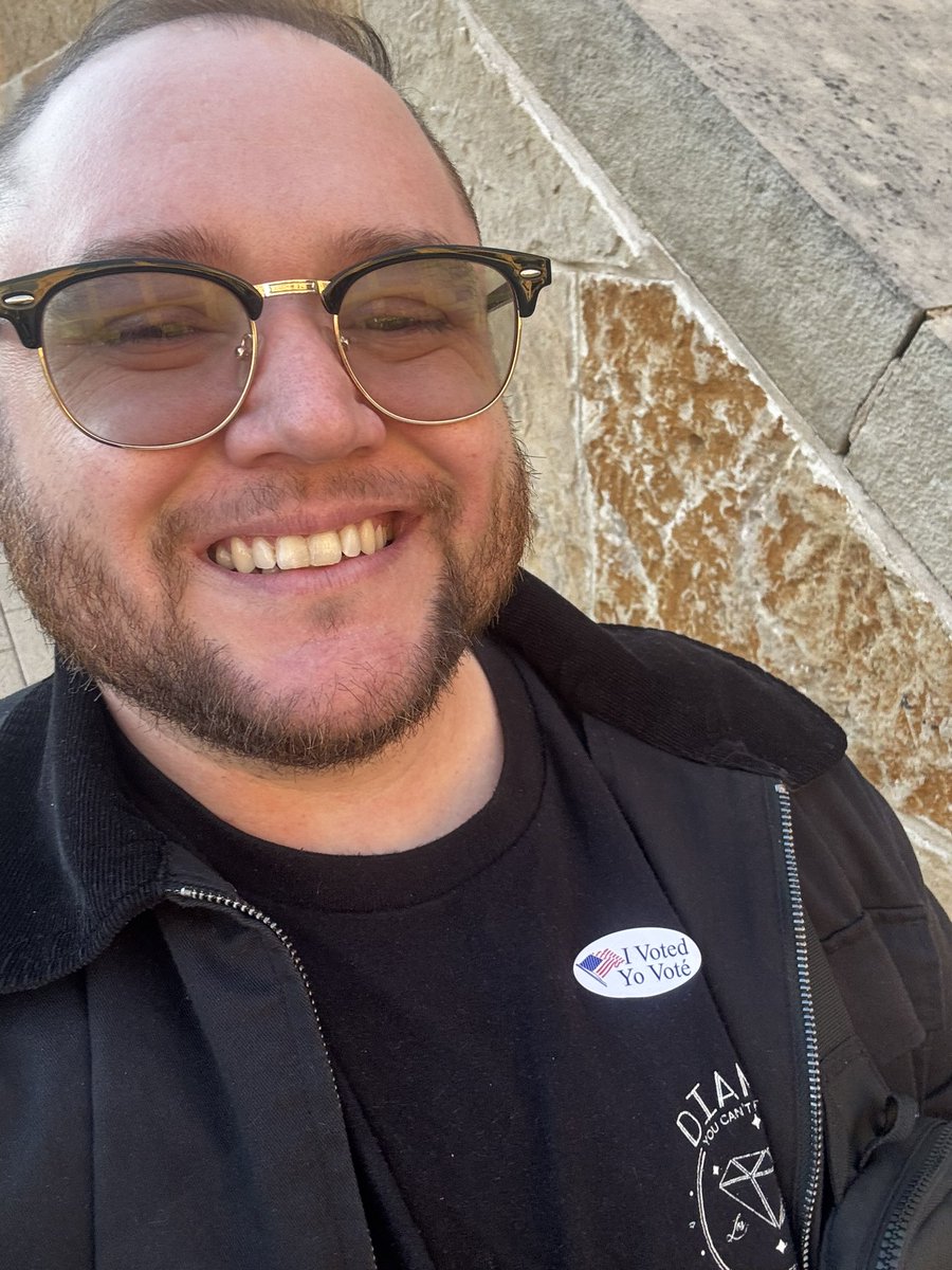 Not even end of month A/R close could keep me away from early voting.