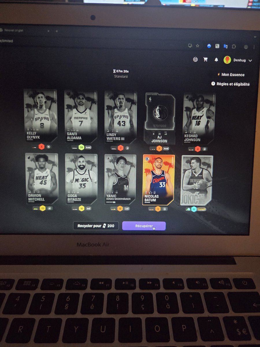 NBASorareFr's tweet photo. Putain le seum, Jokic ASG de raté https://t.co/gpoTz9ho4Q