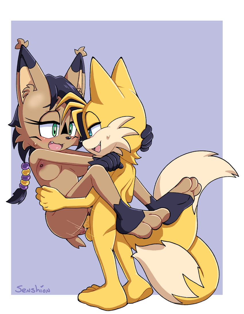 FemboyFoxSub's tweet photo. In some occasions, the fox does like to take the lead role, especially to the women mobian's out there. One example is a certain holo-lynx.~~

//Another busy week for me. Onto replies now.~ :3 https://t.co/wYiAsrHhNK