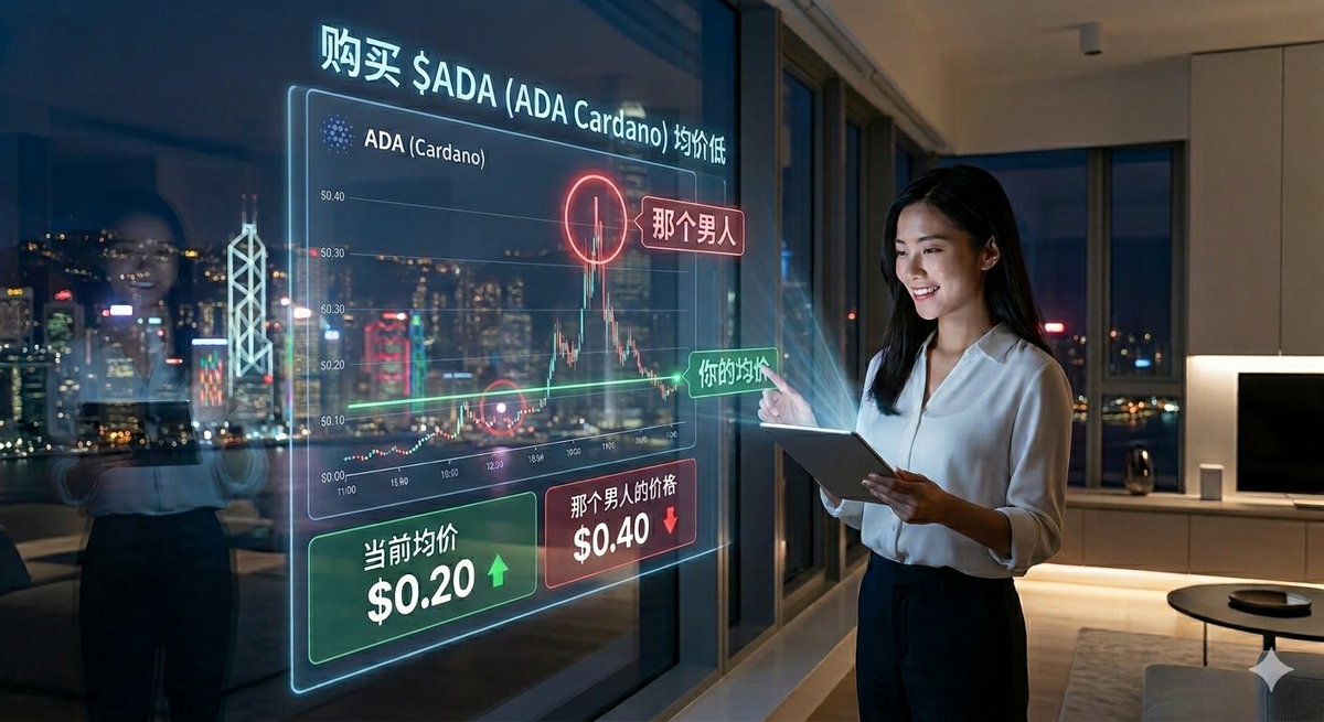 現在購買 $ADA  均價都低於那個男人