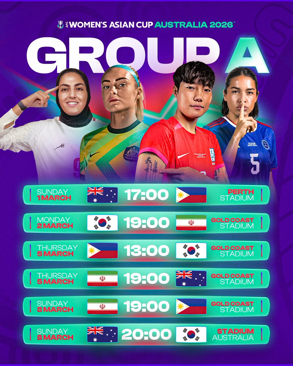 afcasiancup's tweet photo. 1️⃣ day to go ⏳

The wait is almost over. The lights are ready. The stage is set.

Tomorrow it all begins at #WAC2026 🔥 https://t.co/feUKCpqNJQ