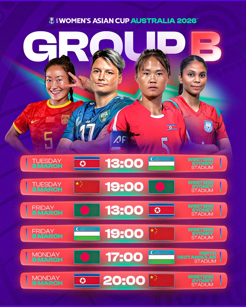 afcasiancup's tweet photo. 1️⃣ day to go ⏳

The wait is almost over. The lights are ready. The stage is set.

Tomorrow it all begins at #WAC2026 🔥 https://t.co/feUKCpqNJQ