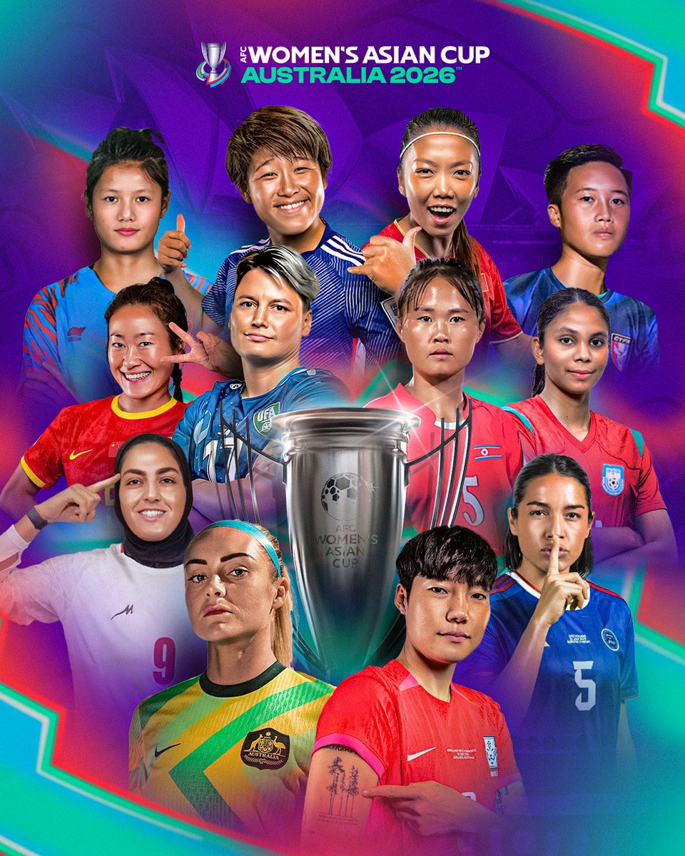 afcasiancup's tweet photo. 1️⃣ day to go ⏳

The wait is almost over. The lights are ready. The stage is set.

Tomorrow it all begins at #WAC2026 🔥 https://t.co/feUKCpqNJQ
