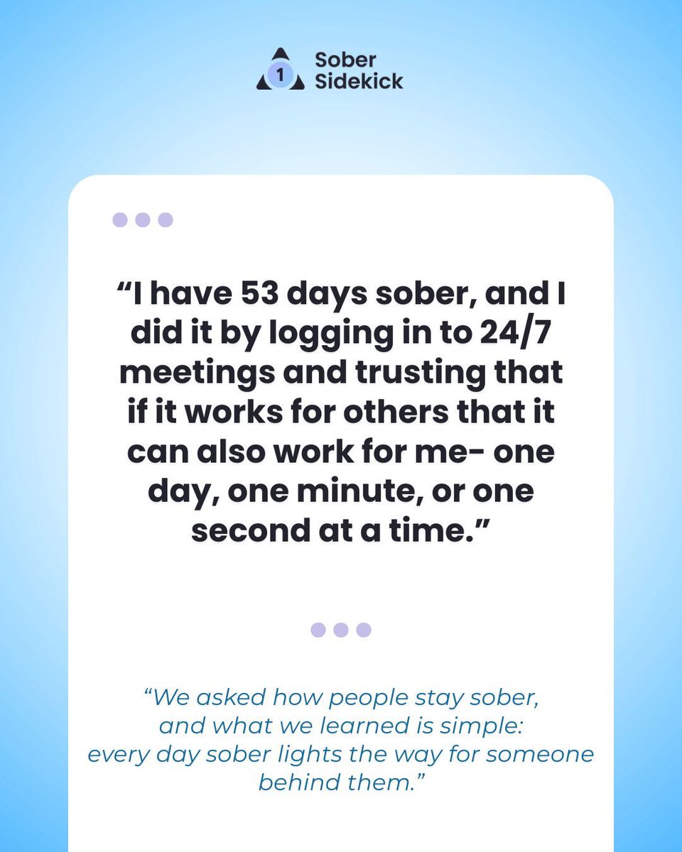 Sober Sidekick (@MySoberSidekick) / Posts / X