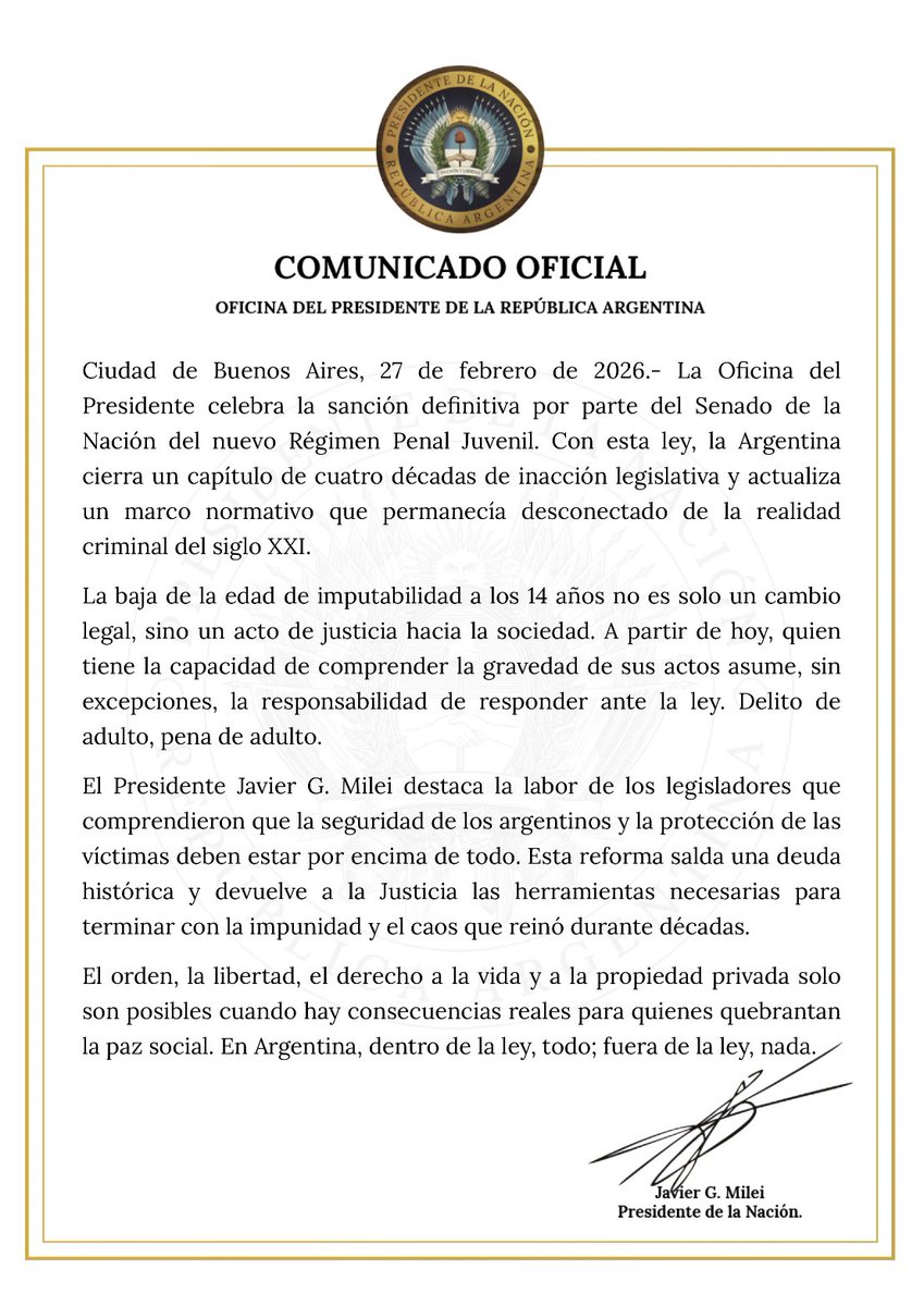 Oficina del Presidente (@oprargentina) on Twitter photo 