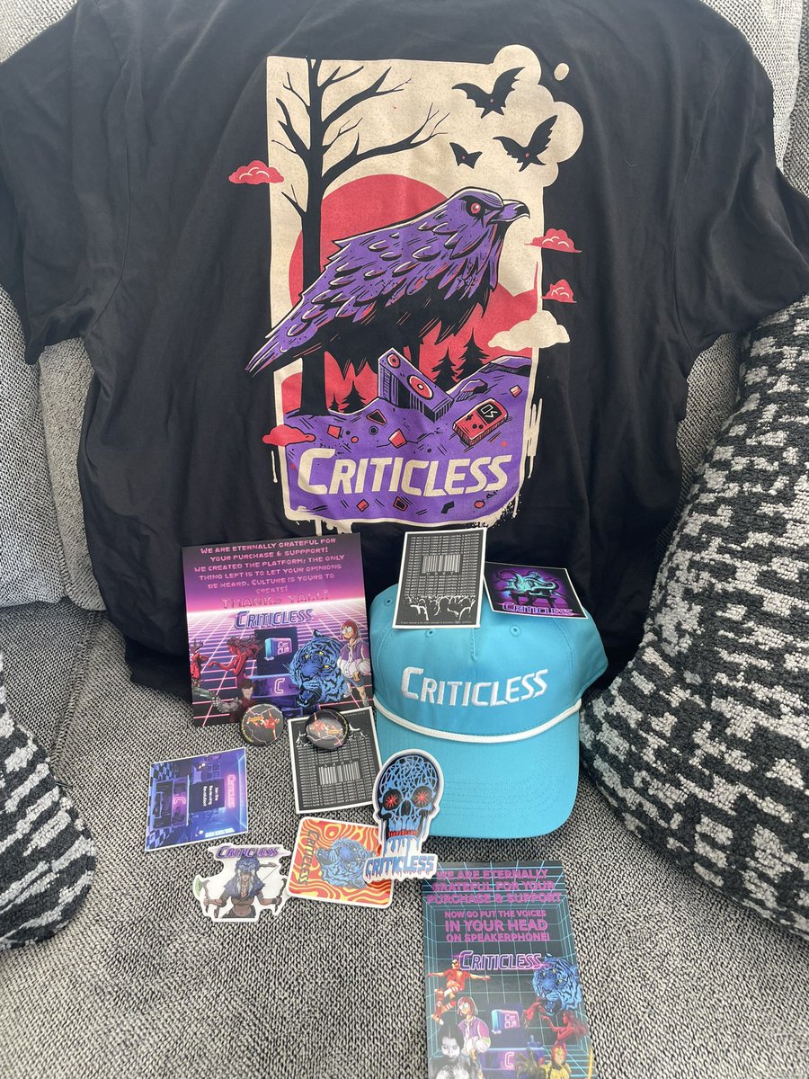 Merch haul from <a href="/Criticless_inc/">Criticless</a>