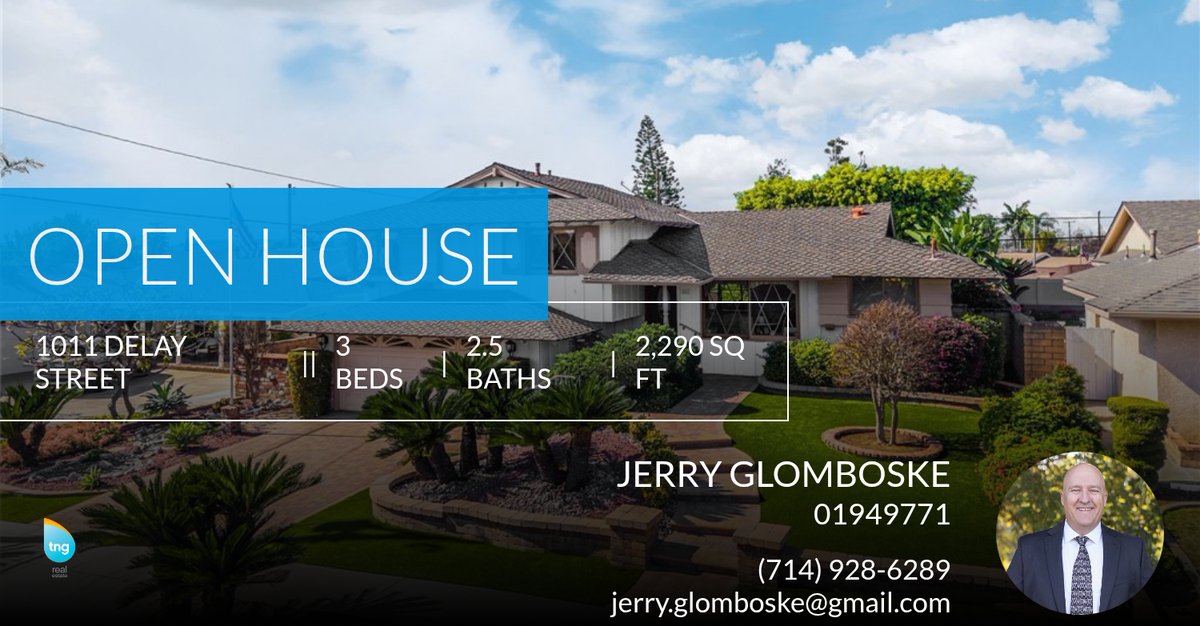 glomboske's tweet photo. This listing won't last! Take a look before it's gone. Feel free to ask any questions or give me a call at (714) 928-6289 📱! Open house: Sunday March 1st 12:00 - 4:00 PM.

Jerry Glomboske https://t.co/MwcEpzLUAh https://t.co/rSbf5dyEqy