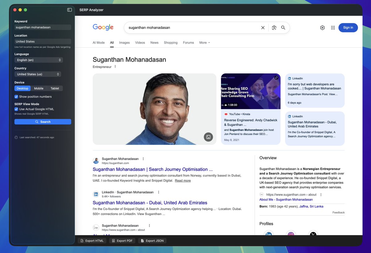 Suganthan Mohanadasan tweet media