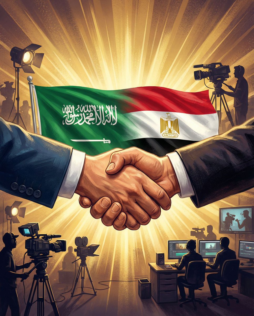 Top_threed's tweet photo. توب ثريد 💡

🇸🇦🇪🇬 التعاون بين الهيئة العامة للترفيه وMBC مصر
يمثل امتدادًا للعلاقات السعودية المصرية في المجال الثقافي والإعلامي، ويمهد لإطلاق مشاريع نوعية كبرى تعزز حضور الإنتاج العربي المشترك في المرحلة المقبلة. https://t.co/9Emw5uCLjw