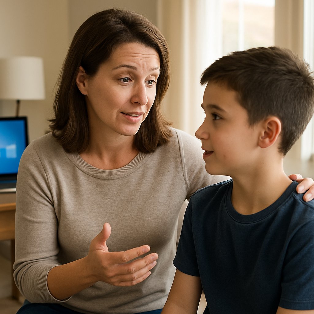 Have you talked with your kids about online relationships and boundaries lately?
February is a perfect time to start—or continue—that conversation.
Open, honest dialogue can make all the difference.
If you need tips were here to help! Check out our website (link in bio)