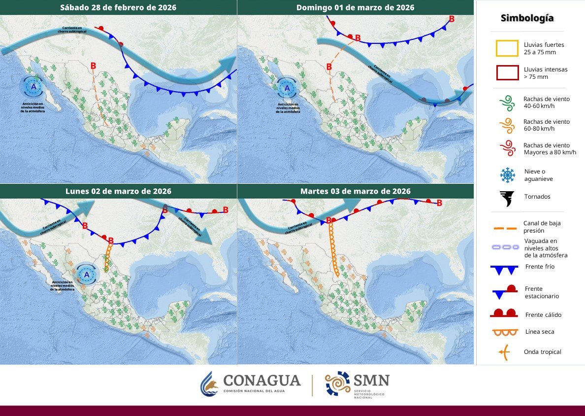 CONAGUA Clima tweet media