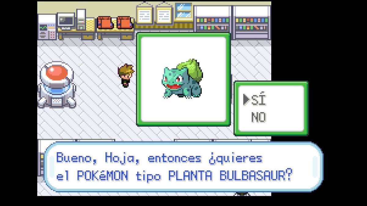 Elección fácil 🌱

#PokemonLeafGreen