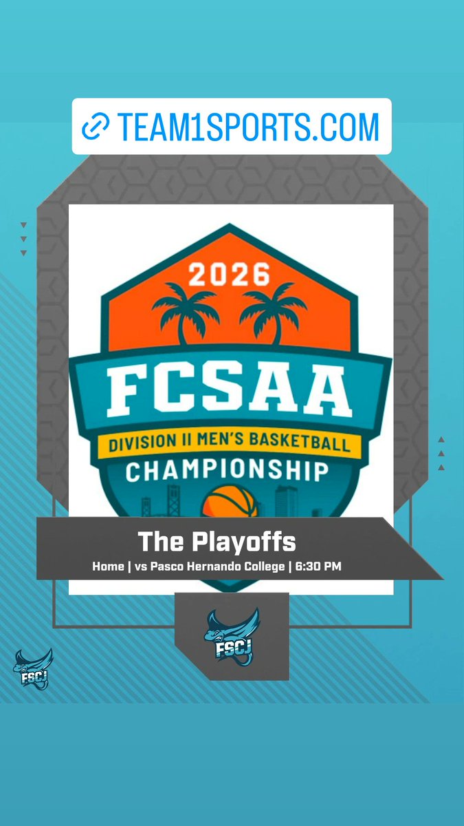 FSCJ Men’s Basketball tweet media