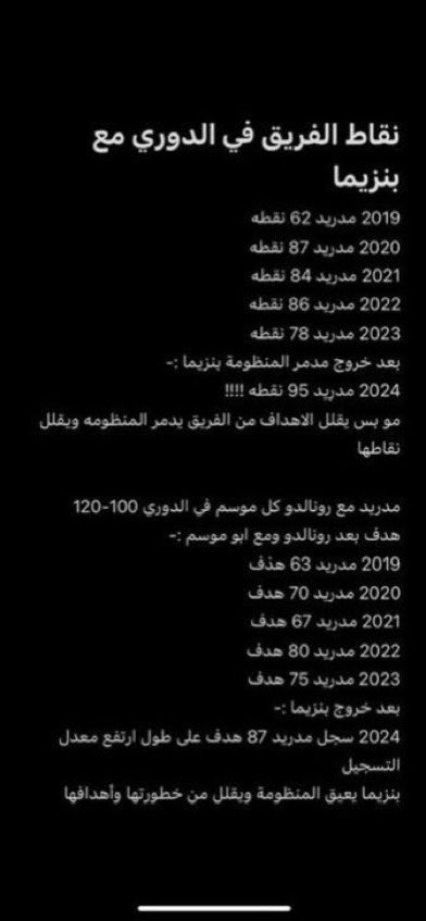 neyz10z's tweet photo. @Dr_Mo11jr @Bbebo_55 ادوار 🤡🤡🤡 الأدوار الوحيده الي يقدر يسويها انه يعيق المنظومه 

رونالدو 2017 و بنزيما 2022
صناعه الفرص المحققه رونالدو صنع اكثر 
المرواغه رونالدو اكثر 
ربح ثنائيات ارضيه رونالدو اكثر 
ربح مرات هوائيه رونالدو اكثر 
حسم رونالدو اكثر 
خصوم اصعب خصوم رونالدو اصعب 
مقارنه غبيه وتافهه https://t.co/cc5UTslXtQ