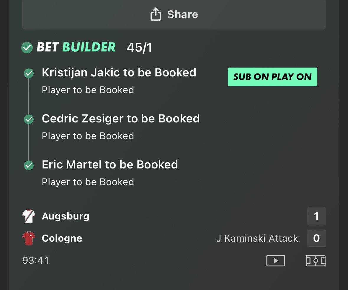 45/1 TREBLE ✅

Lovely Friday night winner 🟡🔴

18+ gambleaware