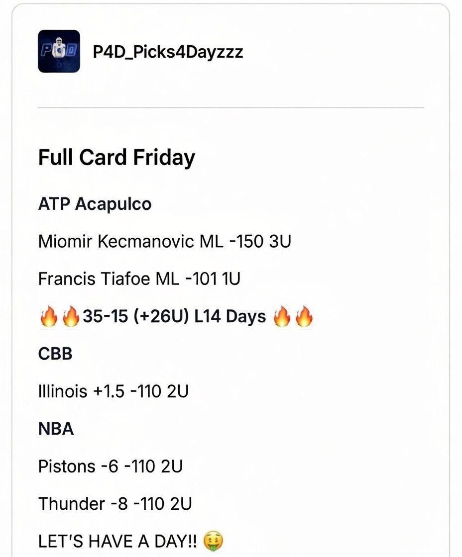 CapperSync tweet media