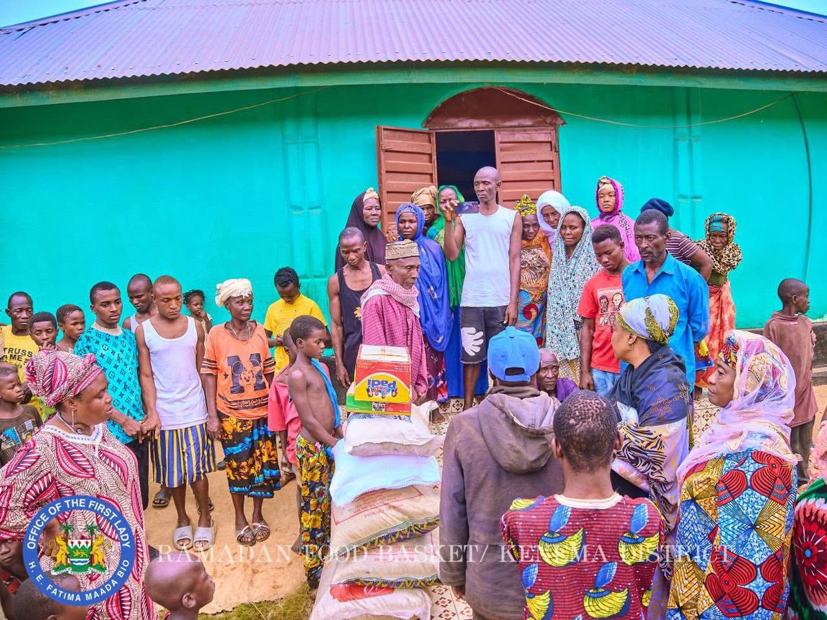 H. E. Fatima Maada Bio tweet media