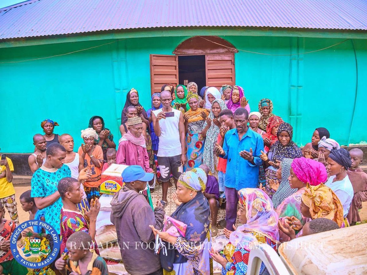 H. E. Fatima Maada Bio tweet media