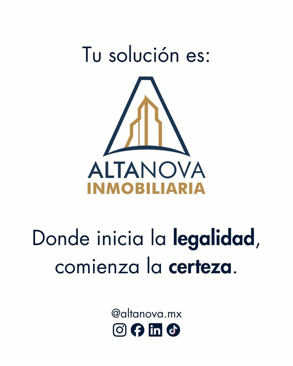 altanovamx's tweet photo. Tu patrimonio no cambia por una propiedad.
Cambia por las decisiones que tomas alrededor de ella.
#Altanova #Inmobiliaria #DerechoInmobiliario #Patrimonio #InversiónInteligente #Puebla https://t.co/hBsRApARzW