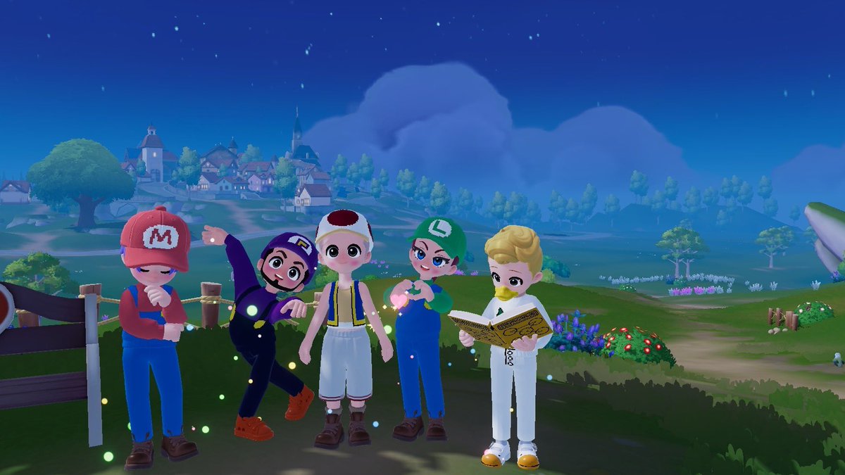 ニャースお披露目会🐱
ルパン「映えるところないの？」
ムサシ「どこで撮る？」
ニャース「ラブリーチャーミーな場所にしよ」
コジロー「気球の上で撮りたい」
気球！！！？！

優しいフレ様たちに助けてくれました！
本当にありがとうございました🥹
楽しかったーー💓
 #ハートピア  #heartopia