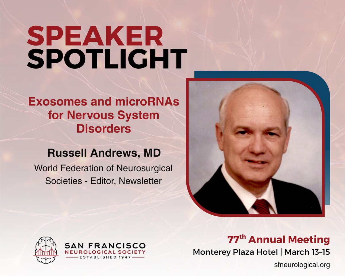 San Francisco Neurological Society tweet media