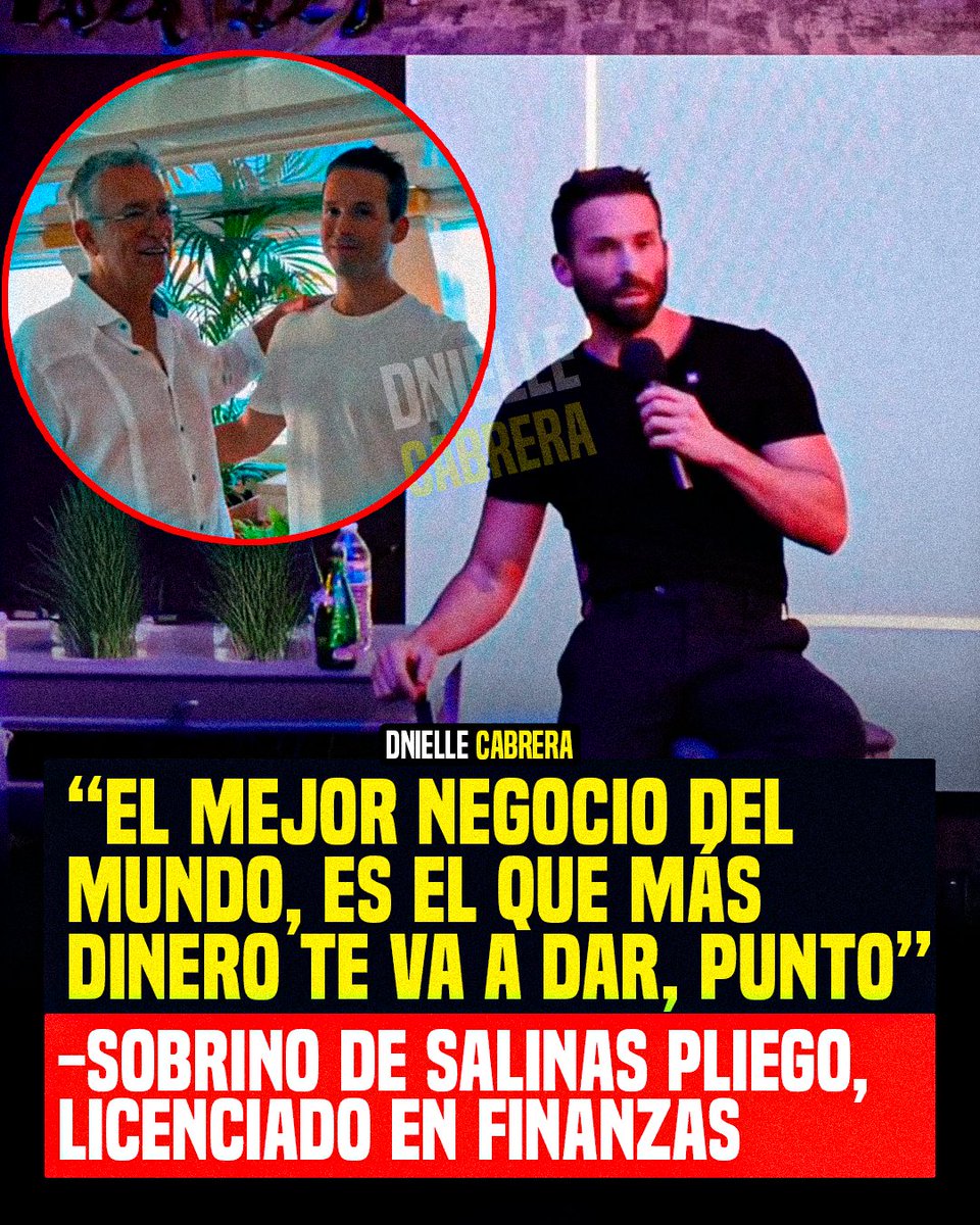 DnielleCabrera's tweet photo. 😂 | El sobrino prodigio de Salinas Pliego, licenciado en finanzas por el Tec de Monterrey, vuelve a hacerla. https://t.co/bai7YXsQAi