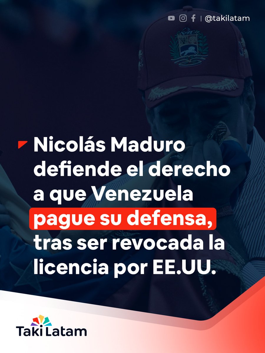 El presidente de Venezuela, Nicolás Maduro, preso en Estados Unidos pidió que se desestime el caso por narcotráfico y corrupción en su contra, luego de que la administración de Trump le negara que el Gobierno de Venezuela pague su defensa.

De acuerdo con TeleSur, en una