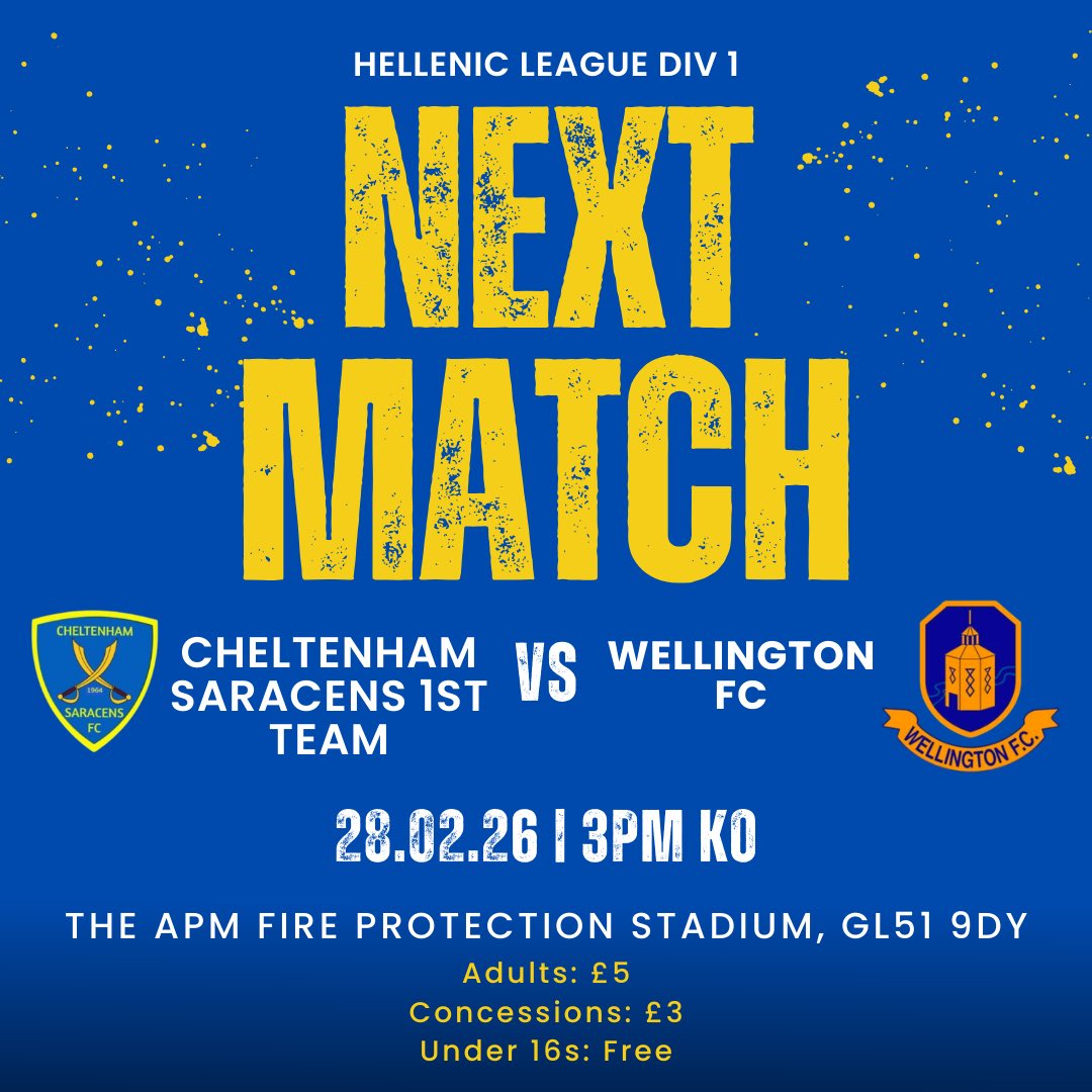 Cheltenham Saracens FC tweet media