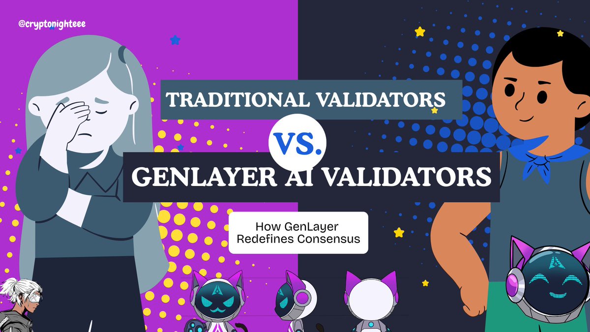 As a Validator on Genlayer, your contributions can mean alot. GenLayer ...
