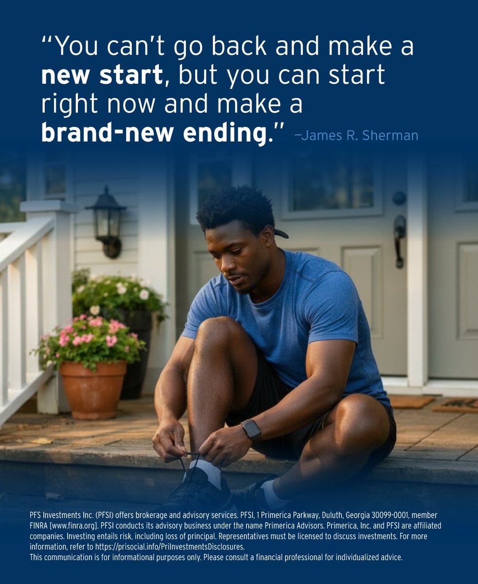 100MPrince1's tweet photo. Investing works just like any healthy habit. At first, each small move is a struggle. It takes time to see results. However, if you stick to your goals with patience and determination, your future self will thank you. Contact me to start today.

https://t.co/RPXJbGLZ3P https://t.co/6s4JPYuf8x