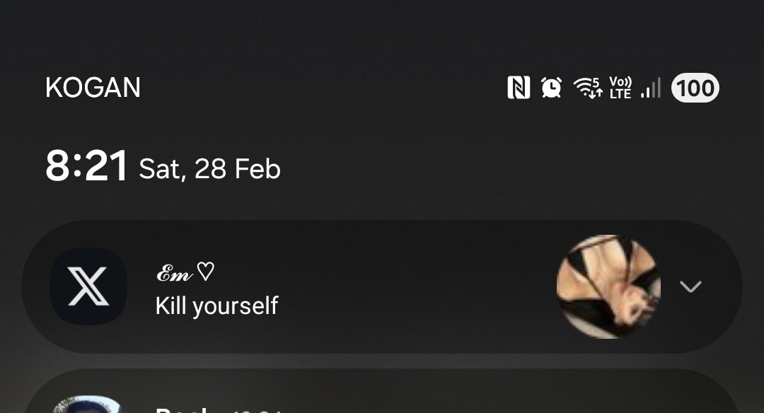 RealLachyJL21's tweet photo. I don't even follow you, but still got this lovely notification. How kind https://t.co/CvNEq6X7Wm